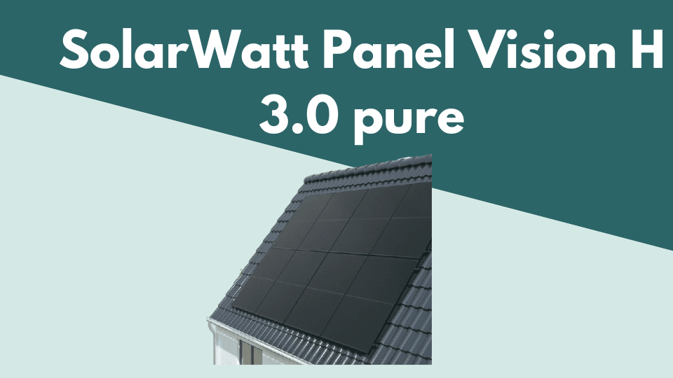 SolarWatt Panel Vision H 3.0 pure